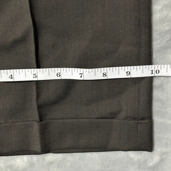 Lubiam Mens Brown‎ Solid Italian Made Virgin Wool 2pc Suit 40L Jacket 33x31 Pant - Picture 16 of 16